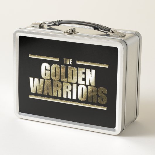 The Golden Warriors Metal Lunch Box (Voorkant)