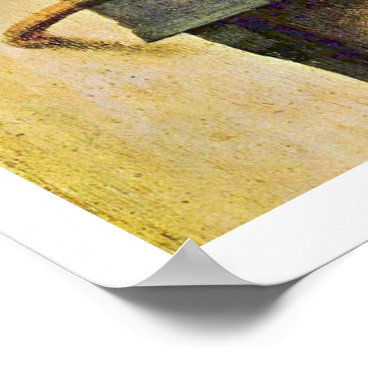 The Goldfinch, Puttertje by Carel Fabritius Poster (Hoek)