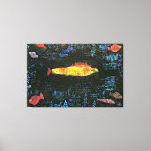 The Goldfish by Paul Klee Canvas Afdruk (Voorkant)