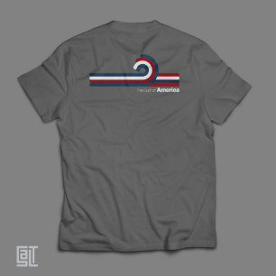 The Golf van Amerika Retro Terug naar de Jaren 80 T-shirt