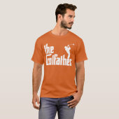 The GolfFather Funny Golf Father God Father Dad Go T-shirt (Voorkant volledig)