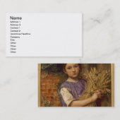 "The Good Harvest of 1854", 1854 Visitekaartje (Voorkant / Achterkant)