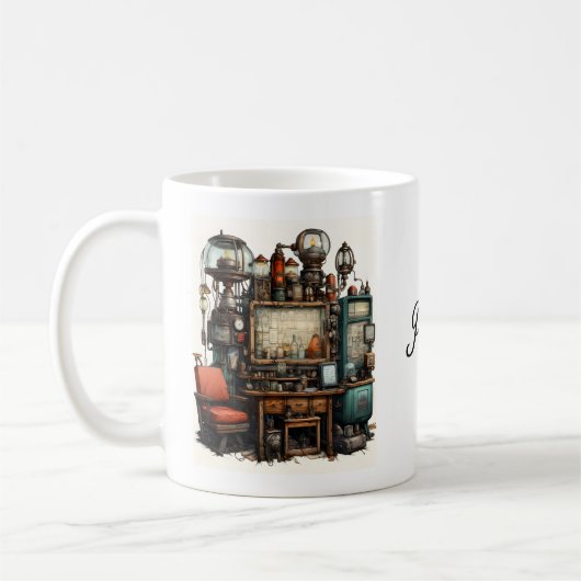 "The Good Intentions Machine" Koffiemok (Links)