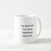 The Good Life, Cat Coffee Mug Koffiemok (Voorkant rechts)