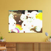 The good old British weather 2014 Canvas Afdruk (Insitu (Woonkamer))