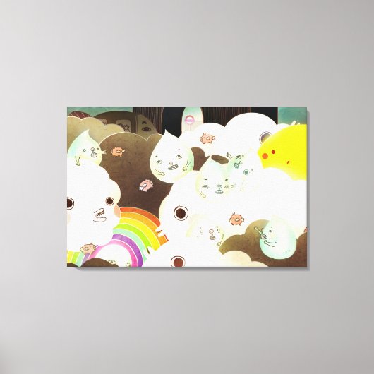 The good old British weather 2014 Canvas Afdruk (Voorkant)