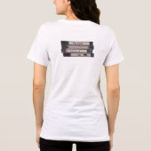 The Good Old Days Made in de 90s - VHS Tri-Blend Shirt (Achterkant)