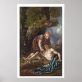 The Good Samaritan, c.1751-52 (oil on canvas) Poster (Voorkant)