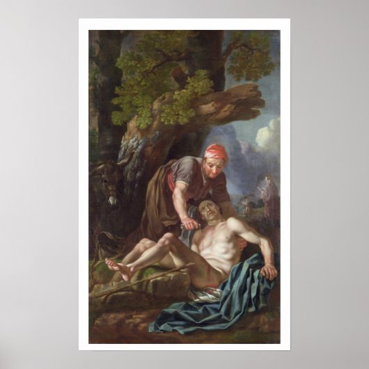 The Good Samaritan, c.1751-52 (oil on canvas) Poster (Voorkant)
