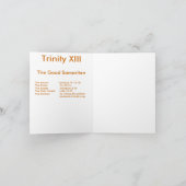 The good Samaritan - Companion Kaart (Binnen)