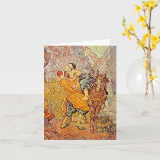 The good Samaritan - Companion Kaart (Gele Bloem)