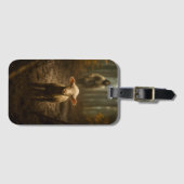 The Good Shepherd and the Lost Lamb – Jesus & Lamb Bagagelabel (Voorkant (horizontaal))