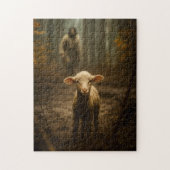 The Good Shepherd and the Lost Lamb – Jesus & Lamb Legpuzzel (Verticaal)