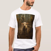 The Good Shepherd and the Lost Lamb – Jesus & Lamb T-shirt (Voorkant)
