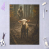 The Good Shepherd and the Lost Lamb – Jesus & Lamb Tissuepapier (Craft)