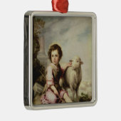The Good Shepherd, c.1650 Metalen Ornament (Rechts)