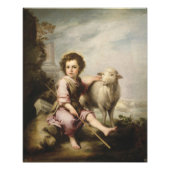 The Good Shepherd, Esteban Murillo Foto Afdruk (Voorkant)