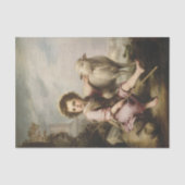 The Good Shepherd, Esteban Murillo Tissuepapier (Voorkant)