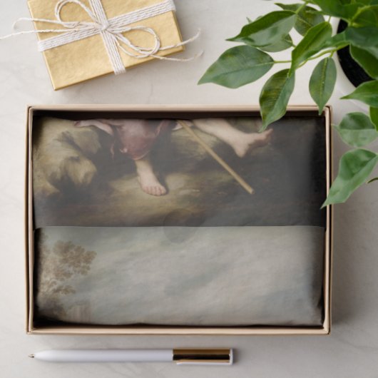 The Good Shepherd, Esteban Murillo Tissuepapier (Geschenk)
