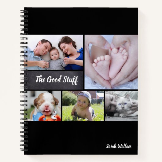 The Good Stuff, Family, Gratitude Journal Notitieboek (Voorkant)