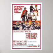 The Good The Bad and The Ugly uit 1966 Poster (Voorkant)