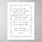 The Goodness of God Print (Voorkant)