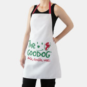 The Goodog™ Smiling Dog Silhouette Holiday Schort (Insitu)