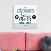 The Goonies Bike Club U.S.A. Canvas Afdruk (Insitu (Woonkamer))