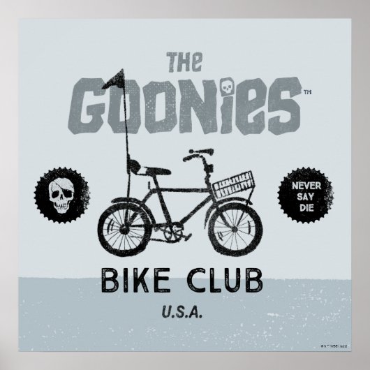 The Goonies Bike Club U.S.A. Poster (Voorkant)