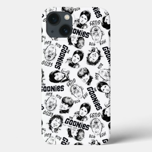 The Goonies Characters Pattern Case-Mate iPhone Case (Achterkant)