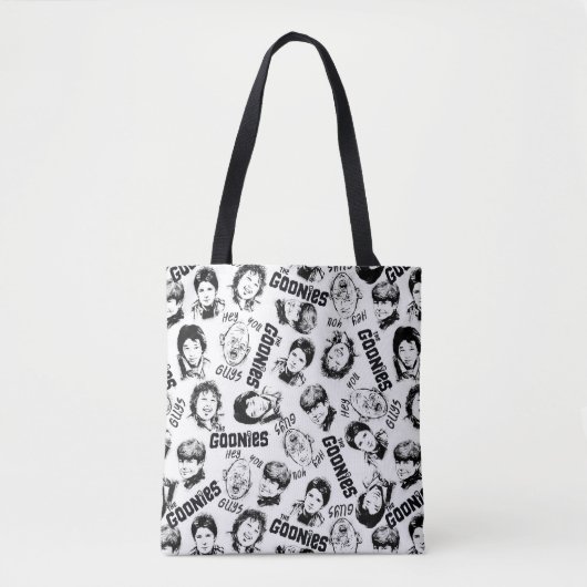 The Goonies Characters Pattern Tote Bag (Voorkant)