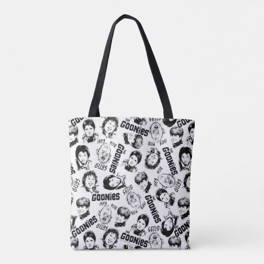 The Goonies Characters Pattern Tote Bag (Achterkant)