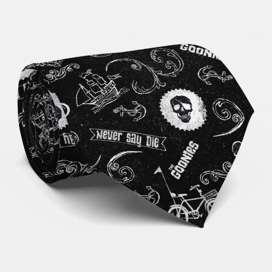 The Goonies Icons Pattern Stropdas (Opgerold)