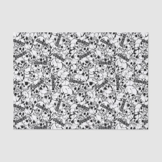 The Goonies One-Eyed Willy Skull Pattern Tissuepapier (Voorkant)