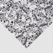 The Goonies One-Eyed Willy Skull Pattern Tissuepapier (Detail)
