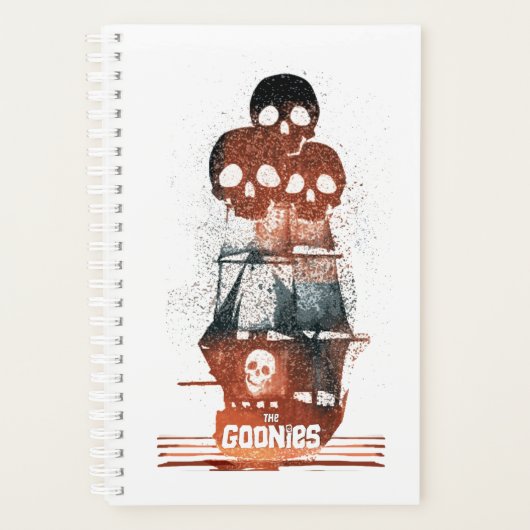 The Goonies Pirate Ship Silhouette Graphic Planner (Voorkant)