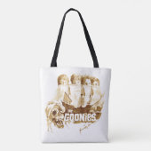 The Goonies Pirate Ship Watercolor Graphic Tote Bag (Achterkant)