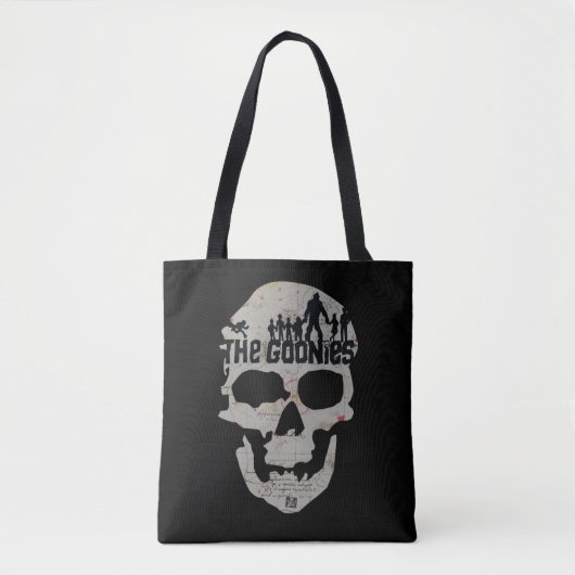 The Goonies Skull Silhouette Graphic Tote Bag (Voorkant)