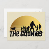 The Goonies Sunset Silhouette Graphic Briefkaart (Voorkant / Achterkant)