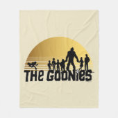 The Goonies Sunset Silhouette Graphic Fleece Deken (Voorkant)