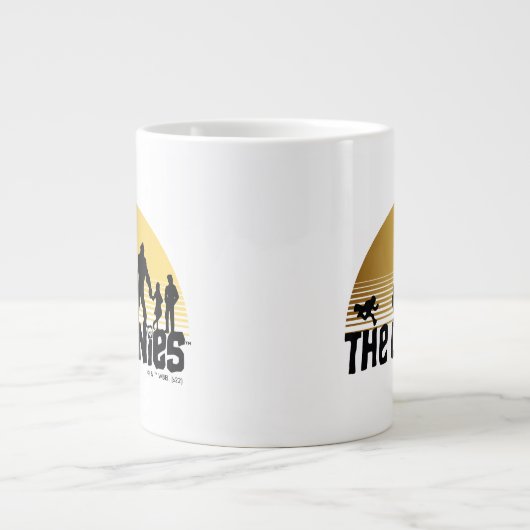 The Goonies Sunset Silhouette Graphic Grote Koffiekop (Voorkant)