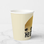 The Goonies Sunset Silhouette Graphic Papieren Bekers (Rechts)