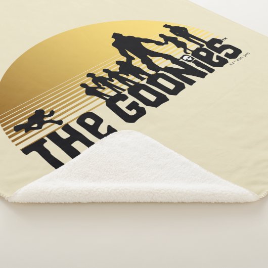 The Goonies Sunset Silhouette Graphic Sherpa Deken (3/4)