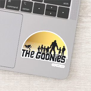 The Goonies Sunset Silhouette Graphic Sticker