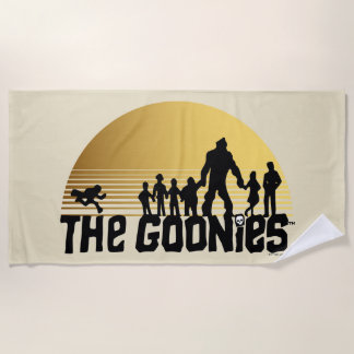 The Goonies Sunset Silhouette Graphic Strandlaken