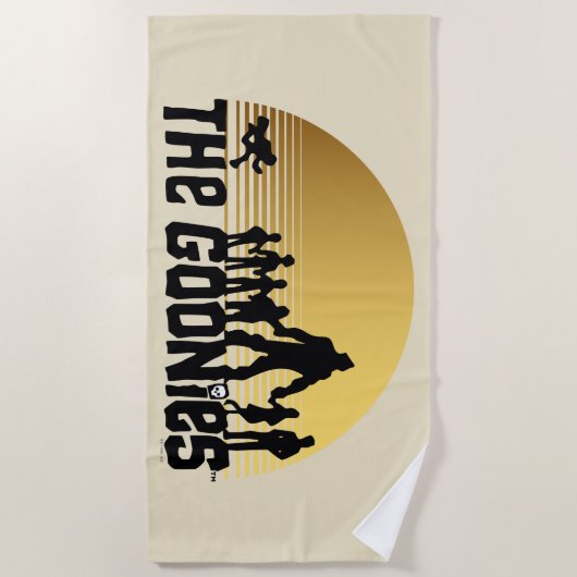 The Goonies Sunset Silhouette Graphic Strandlaken (Voorkant)