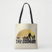 The Goonies Sunset Silhouette Graphic Tote Bag (Voorkant)