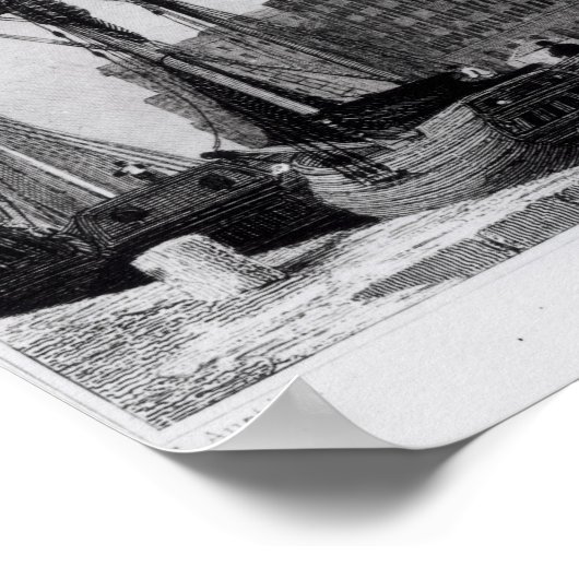 The Goree Warehouse, George's Dock, Liverpool Poster (Hoek)