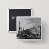 The Goree Warehouse, George's Dock, Liverpool Vierkante Button 5,1 Cm (Voorkant /achterkant)