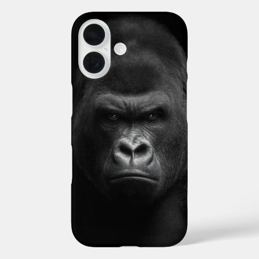 The Gorilla Face Case-Mate iPhone Case (Achterkant)